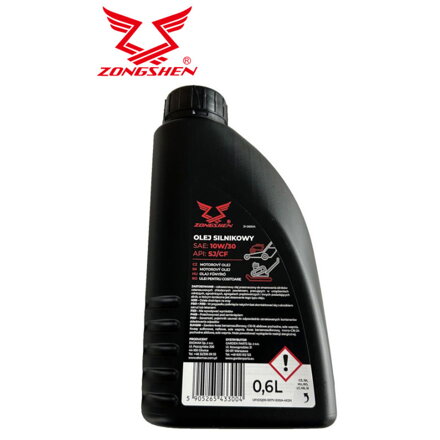 Olej motorový ZONGSHEN 10W/30 0,6 litra